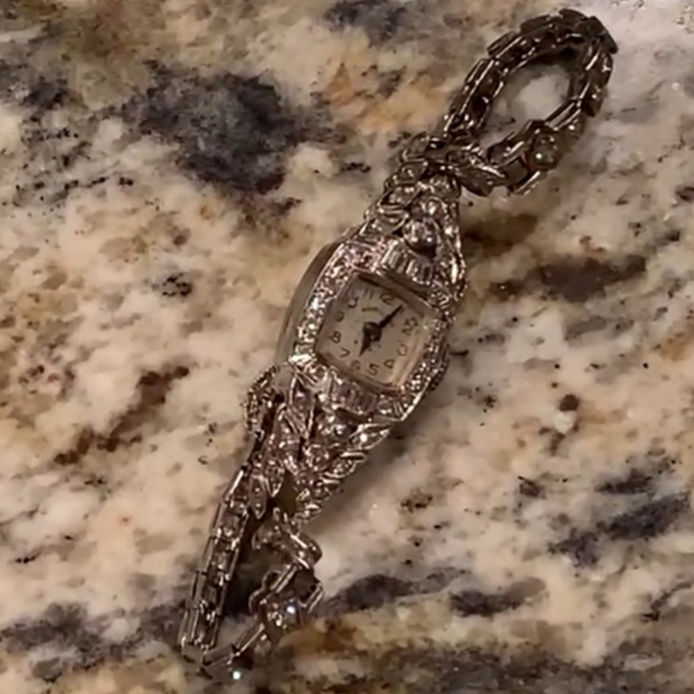 Vintage Hamilton Diamond watch